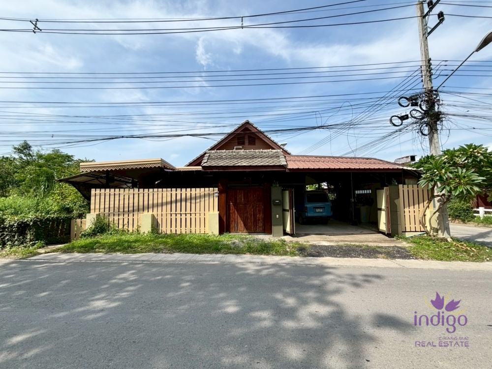 One storey house for sale 3 bedroom 2 bahtroom , land size 59 sqw at Nong Han, Sansai, Chiang Mai
