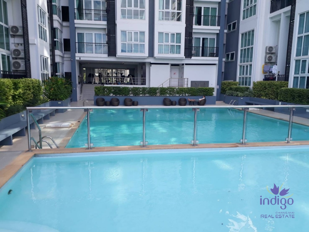 Fully furnished 2 bedroom all facilities, on 11 floor of THE PRIO Condominium, in the center of Chiang Mai, facing the Airport Central Plaza