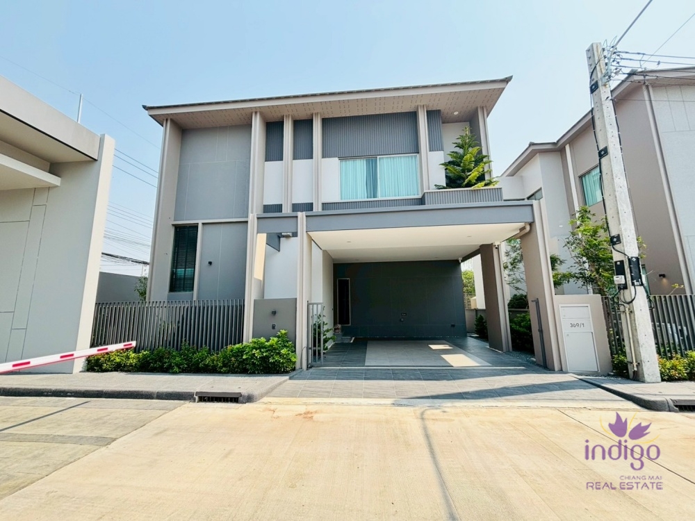 Stylish Modern Luxury Home 5 bedroom, 5 bathroom, Designer Interiors | Fully Furnished & Move-In Ready at Modena Sansai, Chiang Mai.