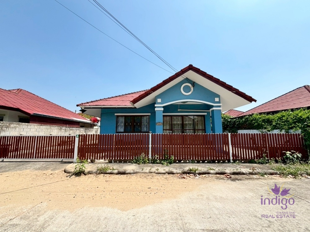 ขายบ้านชั้นเดียว 2 ห้องนอน 1 ห้องน้ำ บ้านวังน้ำริน หางดง เชียงใหม่