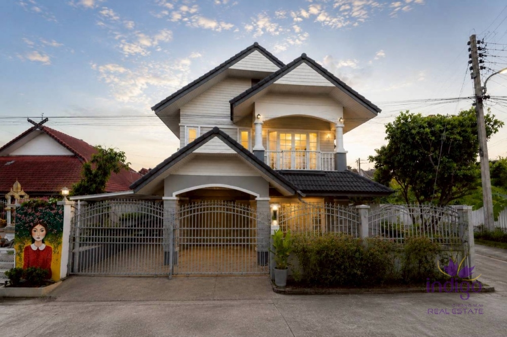 บ้านเดี่ยวรีโนเวทใหม่ 3 ห้องนอน 3 ห้องน้ำ สำหรับขายและให้เช่า , สันผักหวาน หางดง เชียงใหม่