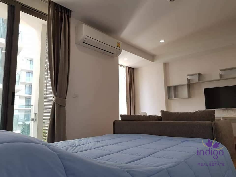 Modern 33.82 sqm Studio Condo for sale with fully furnished at Nimmana condo , Nimman area ,Suthep , Chiang Mai