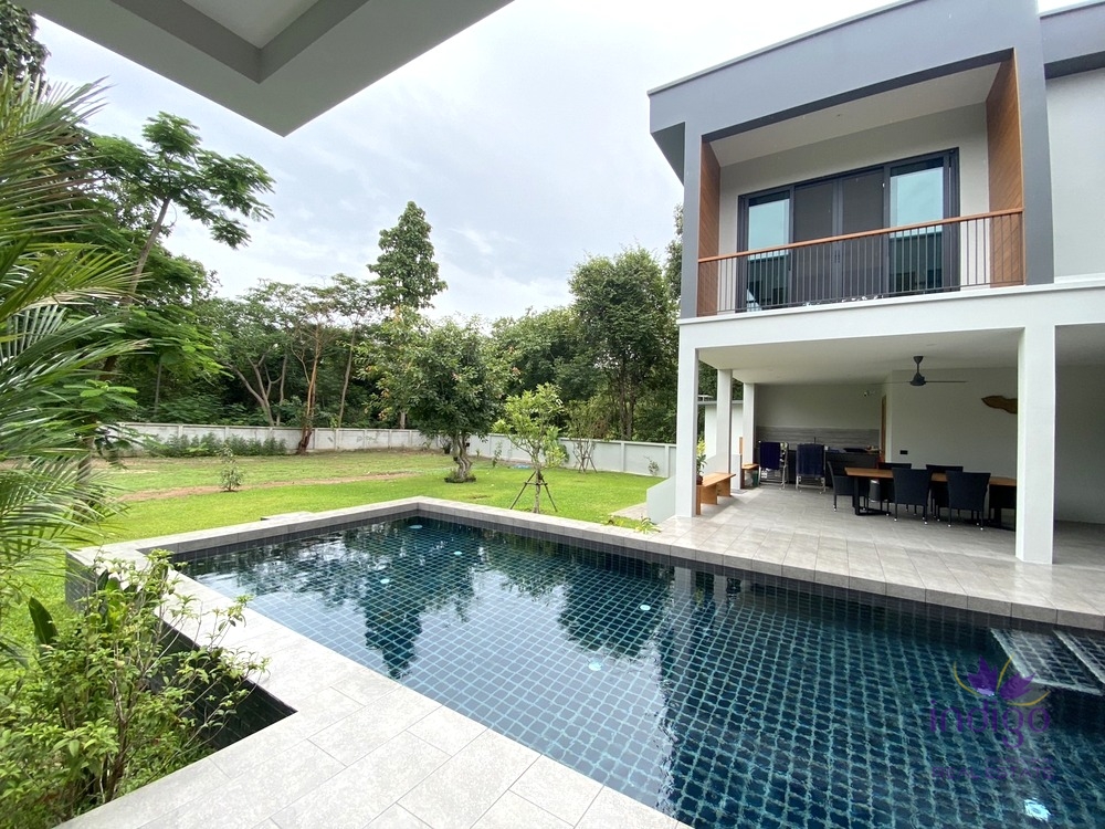 NEW Modern House for sale 4 bedroom ,land size 1 Rai 50 sqw, near Grand