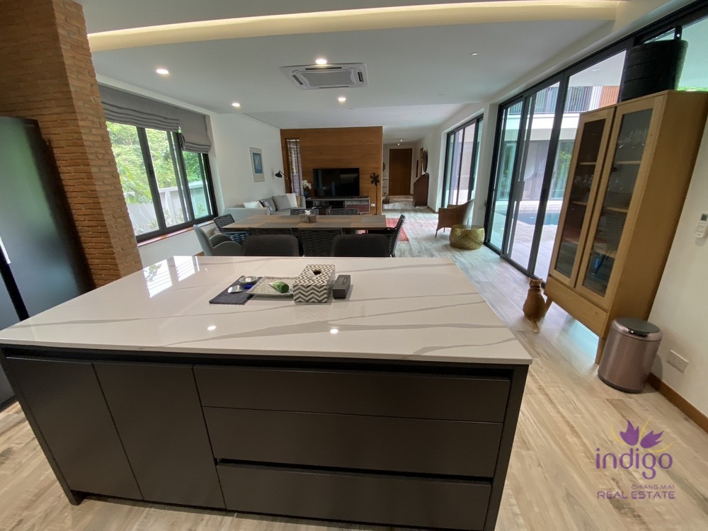 NEW Modern House for sale 4 bedroom ,land size 1 Rai 50 sqw, near Grand