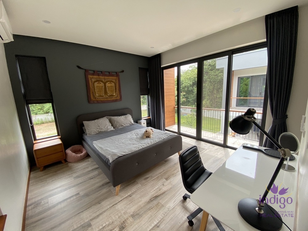 NEW Modern House for sale 4 bedroom ,land size 1 Rai 50 sqw, near Grand